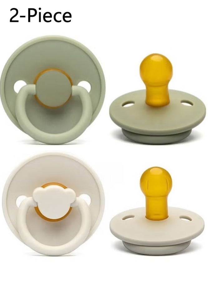 قطعتان من اللاتيكس الطبيعي المحمول، طفل 0-12 شهر - Image 1